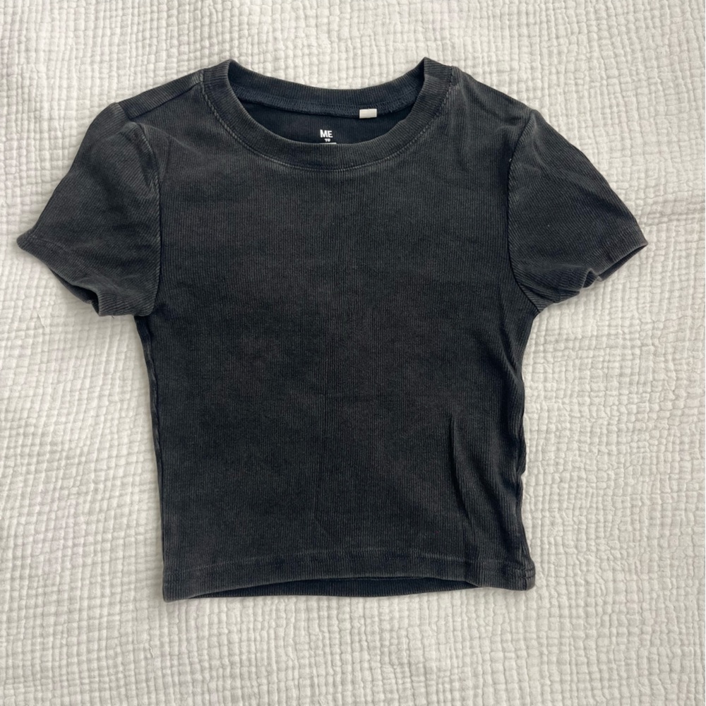 Urban Outfitters Charcoal Short Sleeve Tee